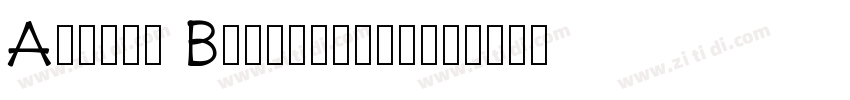 Avenir Black0blique字体转换